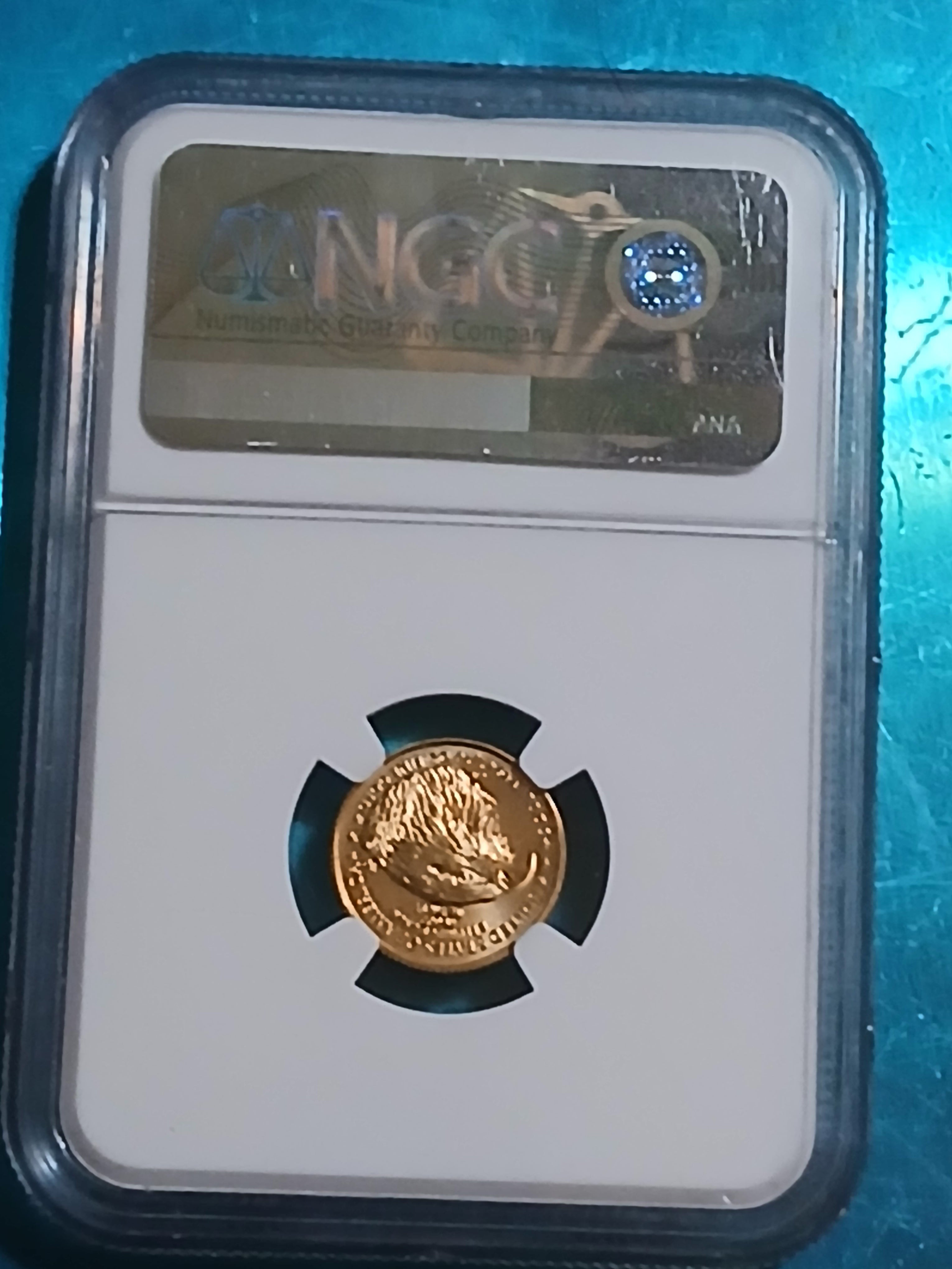 2023 American Gold Eagle 1/10 Troy oz NGC MS70 First Day of Issue - Edmund Moy Signed